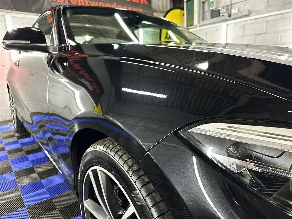 Used BMW 218 Sport Line 2017 Black Coupe