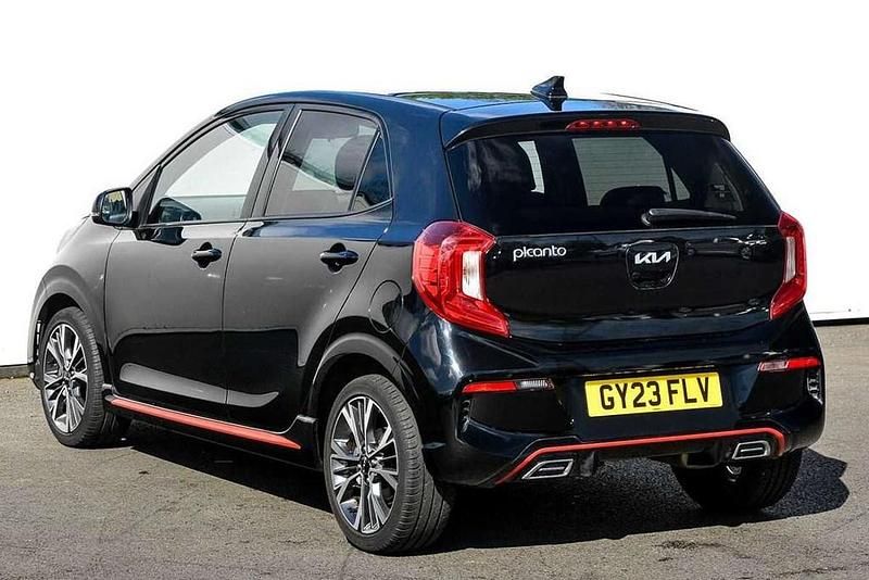 Used Kia Picanto GT-Line 65 HP (47 kW) 2023 Black Hatchback
