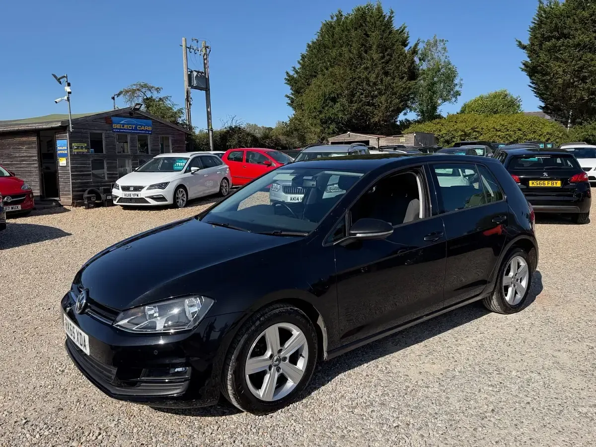 Used VW Golf VII Match 2015 Black Hatchback