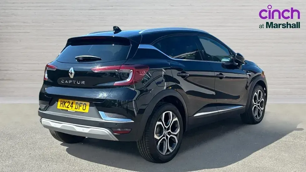 Used Renault Captur Techno 91 HP (66 kW) 2024 Black SUV