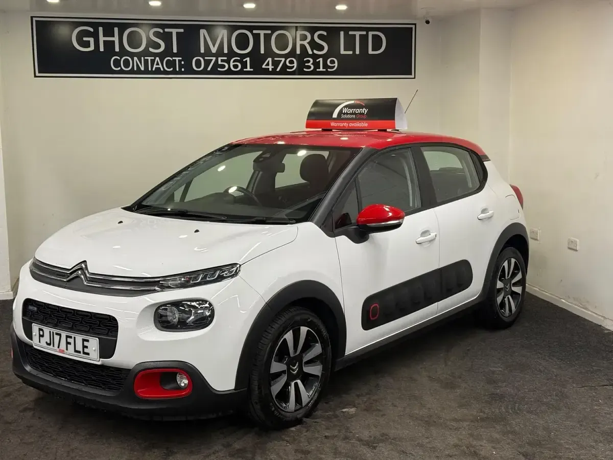 Used Citroën C3 Feel 82 HP (60 kW) 2017 White Hatchback