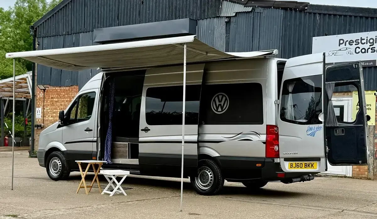 Used VW Crafter 109 HP (80 kW) 2010 White Van