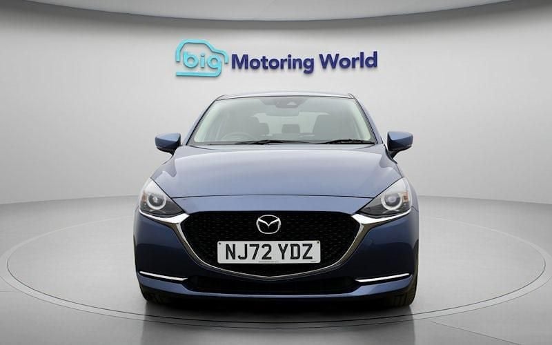 Usado Mazda 2 Inclusive 90 HP (66 kW) 2022 Azul Citadino