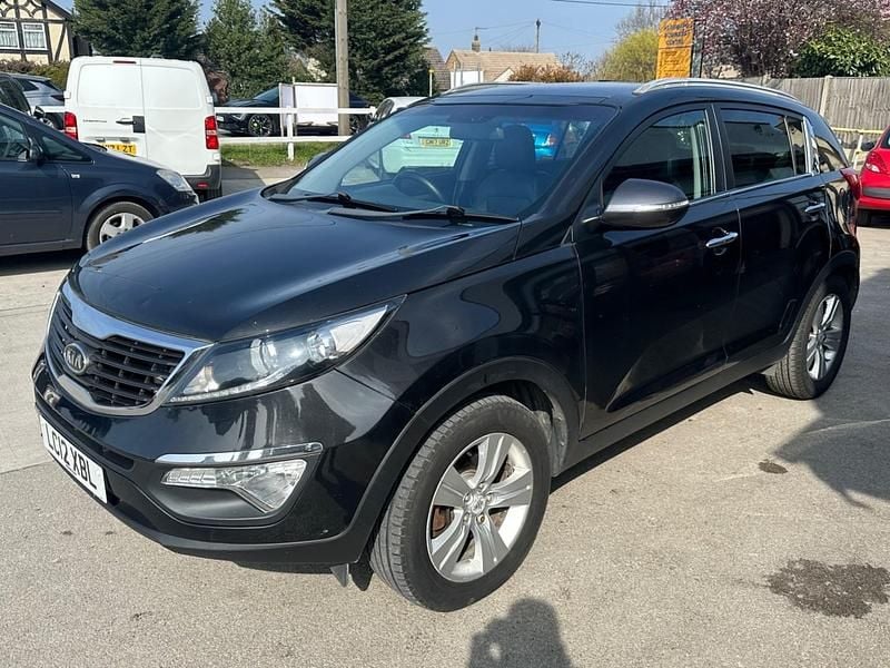 Used Kia Sportage 115 HP (84 kW) 2012 Black SUV