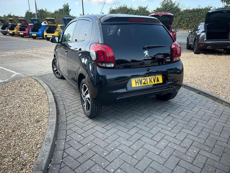 Black Used 2021 Peugeot 108 Collection Hatchback | £9,495 (Fair price) - Image 1/4