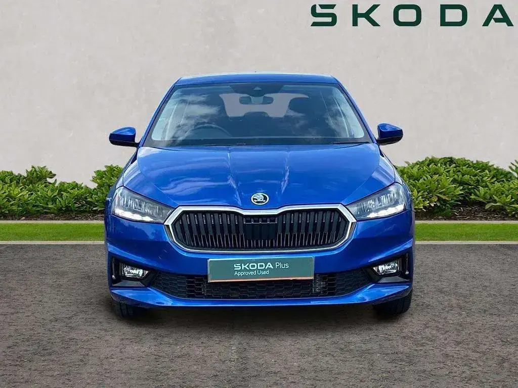 Used Skoda Fabia SE 113 HP (83 kW) 2025 Blue Hatchback