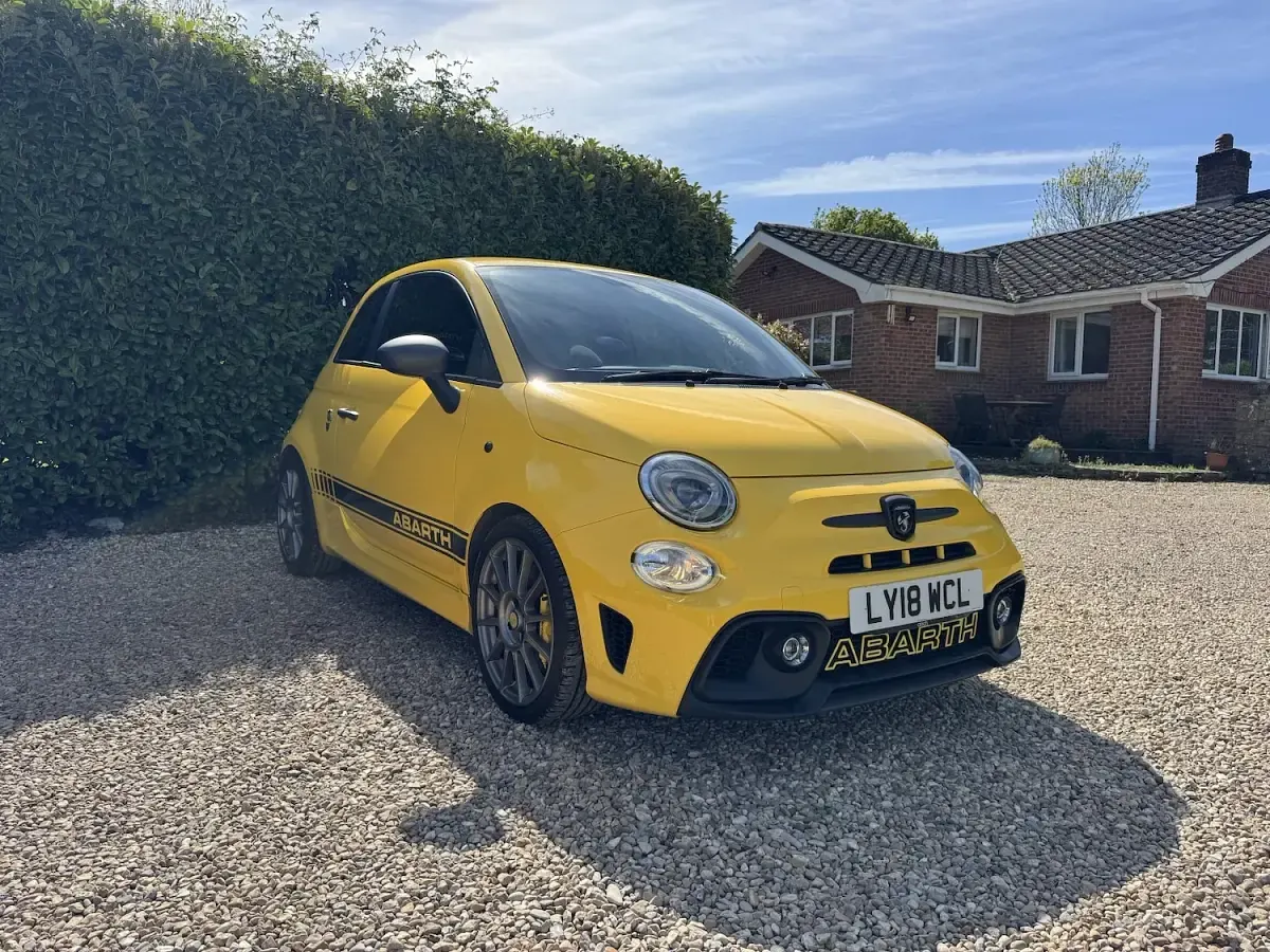 Used Abarth 595 Competizione 2018 Yellow Hatchback