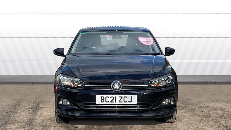 Used VW Polo Match 95 HP (69 kW) 2021 Black Hatchback