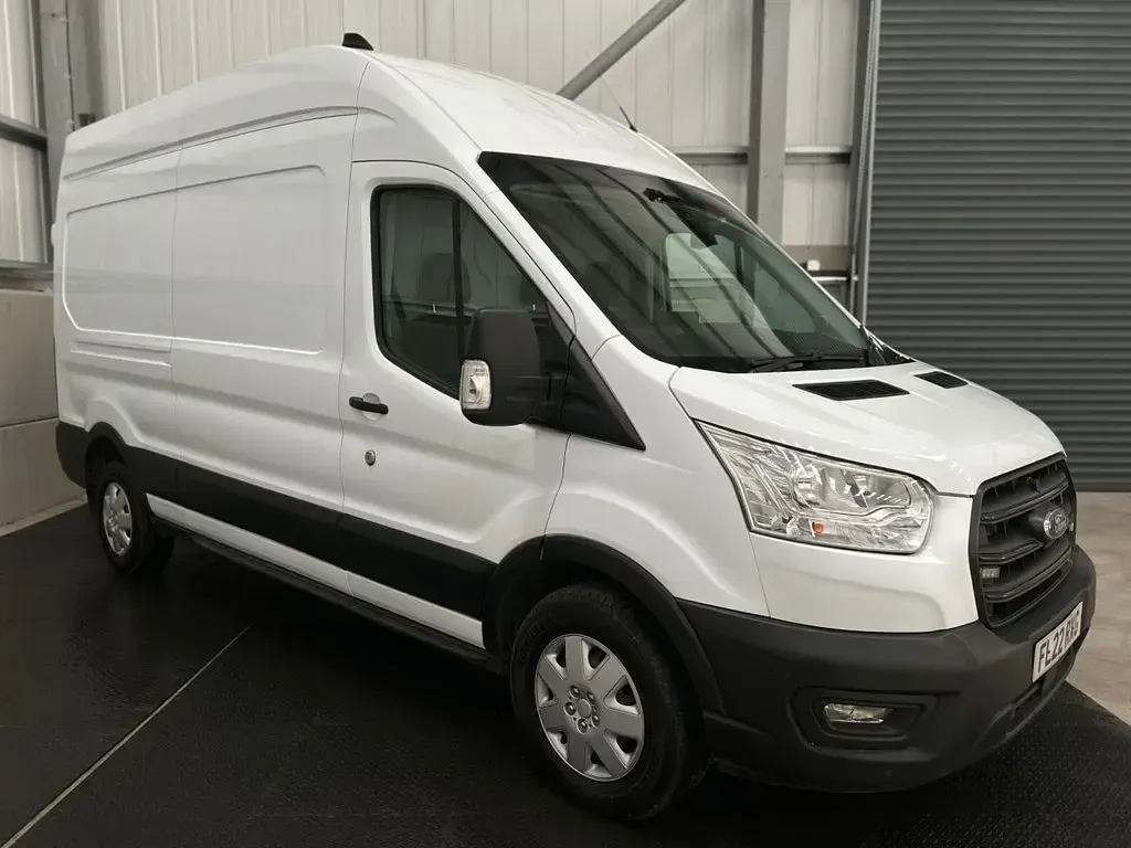 Used Ford Transit Trend 130 HP (95 kW) 2022 White Van