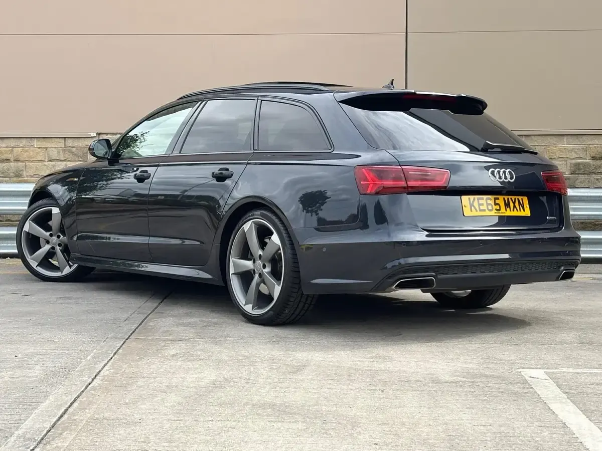 Used Audi A6 Black Edition 2015 Blue Estate