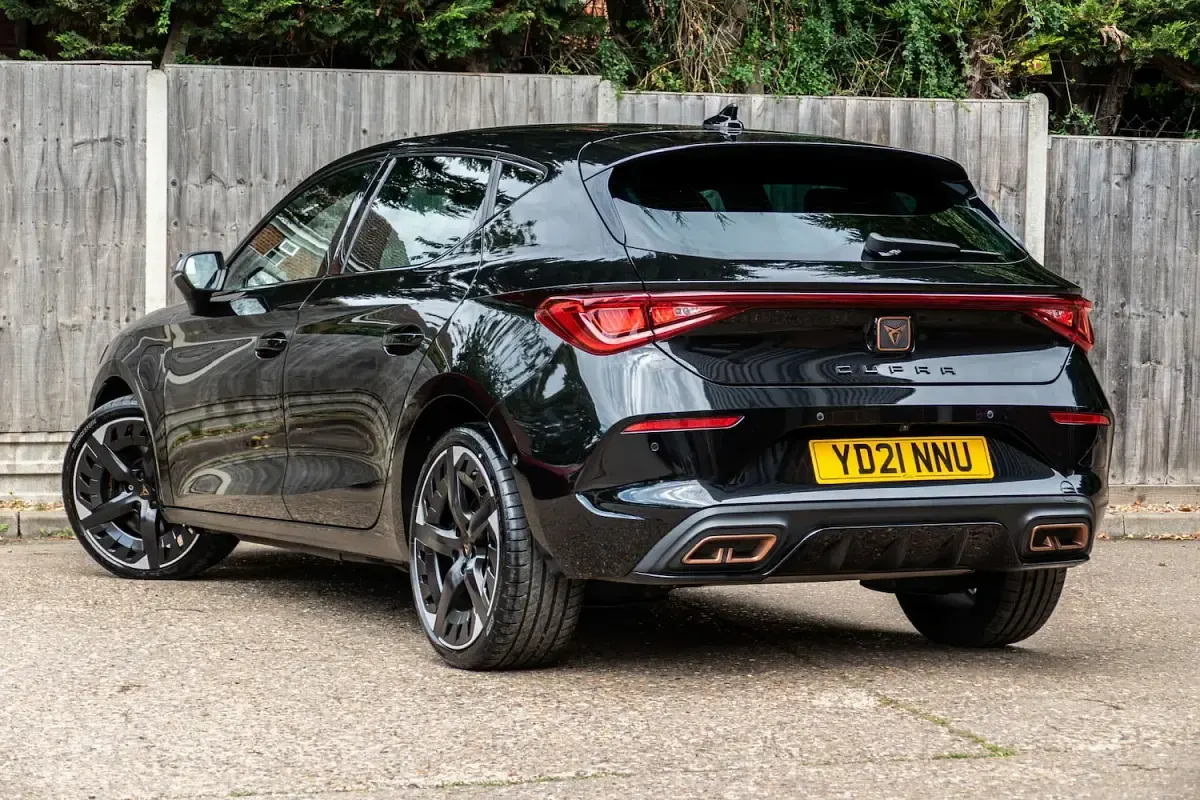 Used Cupra Leon VZ3 241 HP (177 kW) 2021 Black Hatchback