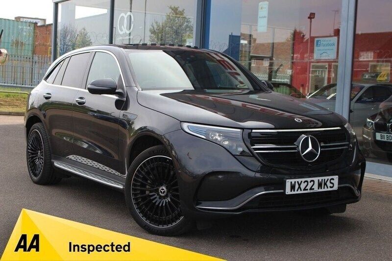 Grey Used 2022 Mercedes EQC400 AMG line SUV | £26,995 (Fair price) - Image 1/4