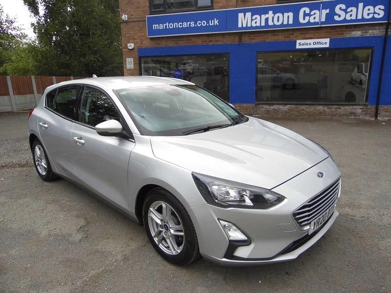 Silver Used 2020 Ford Focus Zetec Hatchback | £8,550 (Good price) - Image 1/4