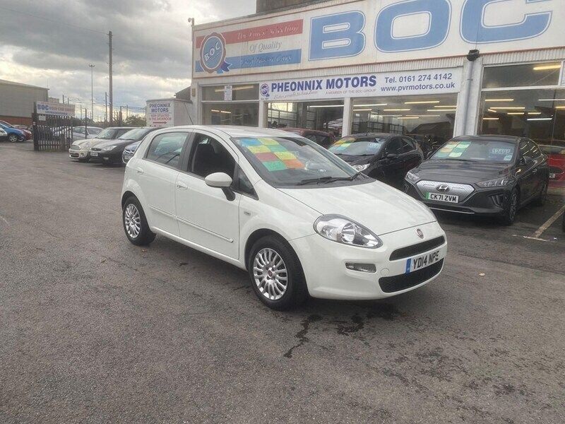 White Used 2014 Fiat Punto Pop Hatchback | £4,195 (A bit pricey) - Image 1/4