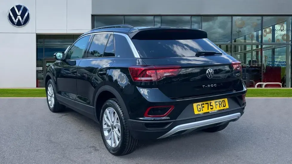 Used VW T-Roc Match 150 HP (110 kW) 2025 Grenadilla black metallic SUV