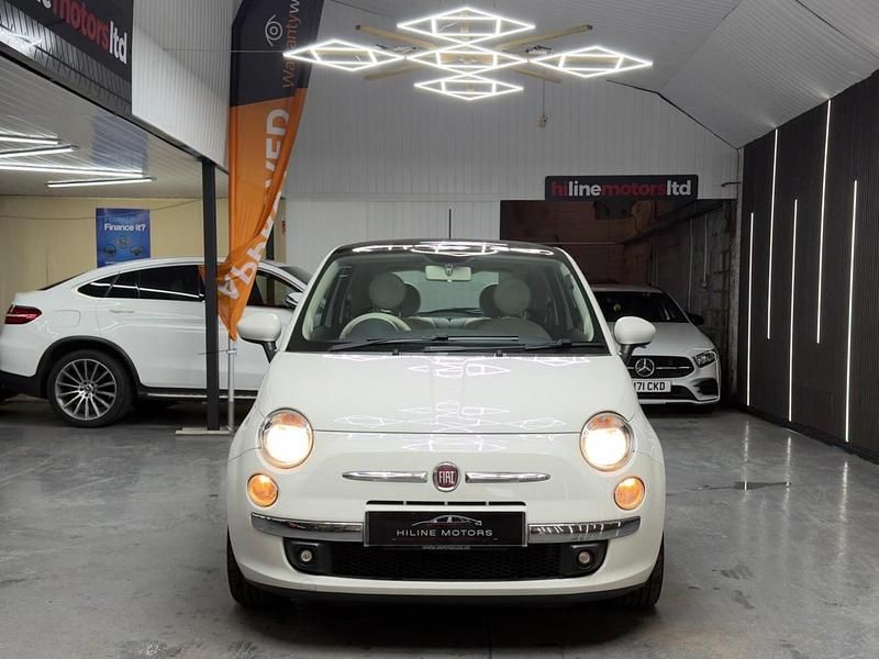 Used Fiat 500 Lounge 69 HP (50 kW) 2015 White Hatchback