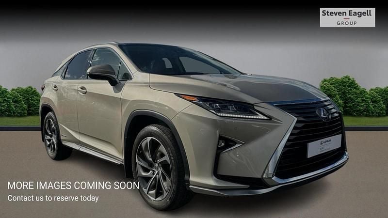 Used Lexus RX450h 2017 Gold SUV