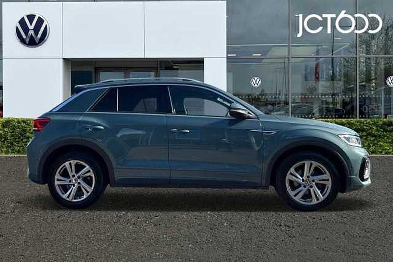 Used VW T-Roc R-line 150 HP (110 kW) 2023 Blue SUV