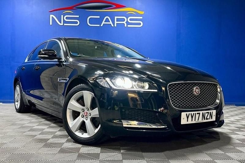 Black Used 2017 Jaguar XF Portfolio Sedan | £11,999 (Fair price) - Image 1/1