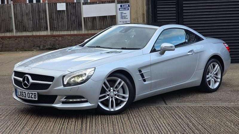 Used Mercedes SL350 2013 Silver Cabriolet