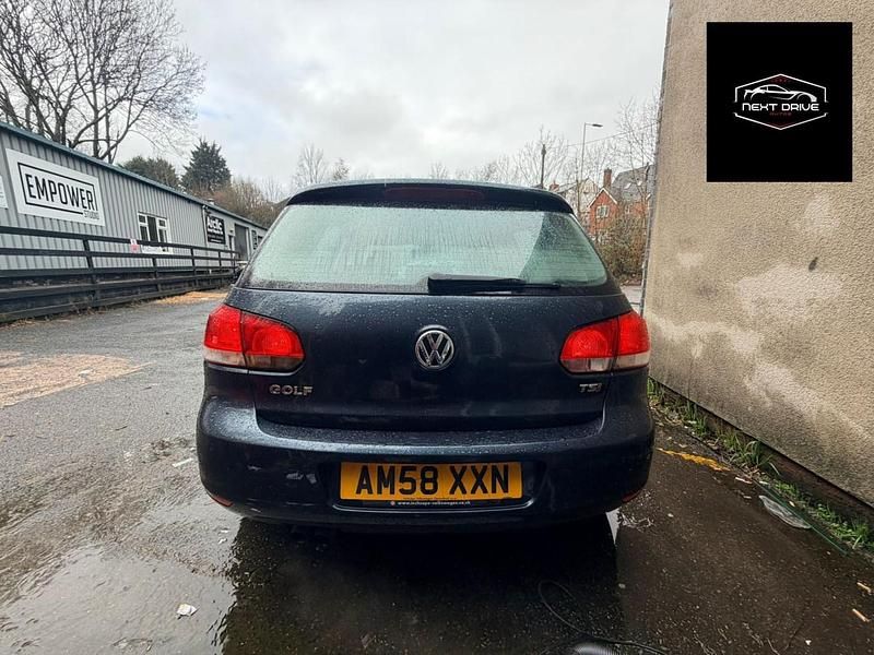 Used VW Golf VI SE 122 HP (89 kW) 2009 Blue Hatchback