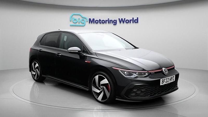 Used VW Golf VIII GTI 245 HP (180 kW) 2022 Black Hatchback