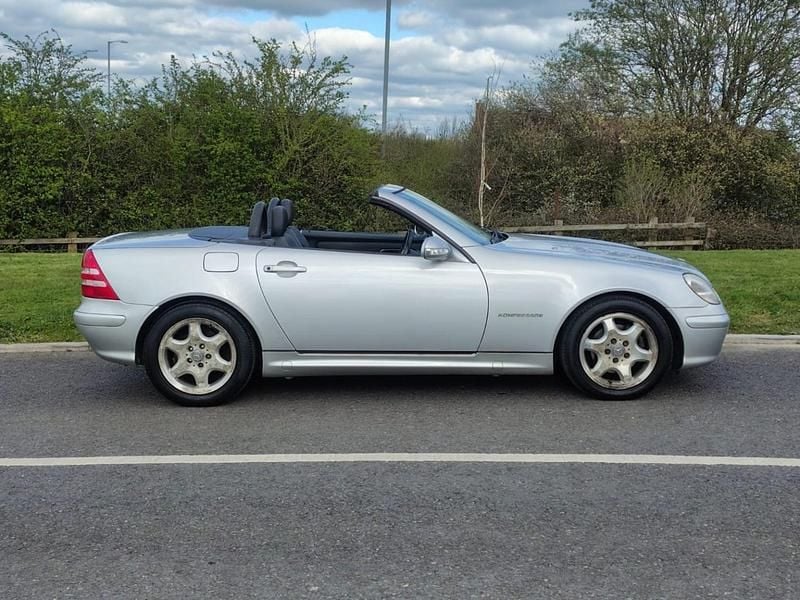 Used Mercedes SLK230 2002 Silver Cabriolet