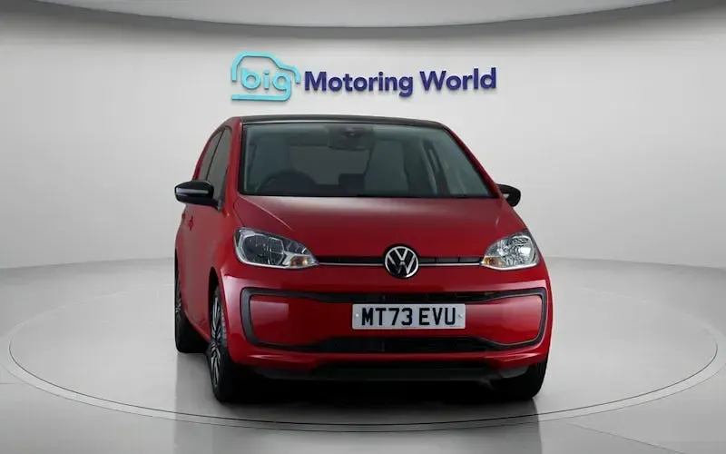 Used VW up! Black Edition 65 HP (47 kW) 2023 Red Hatchback
