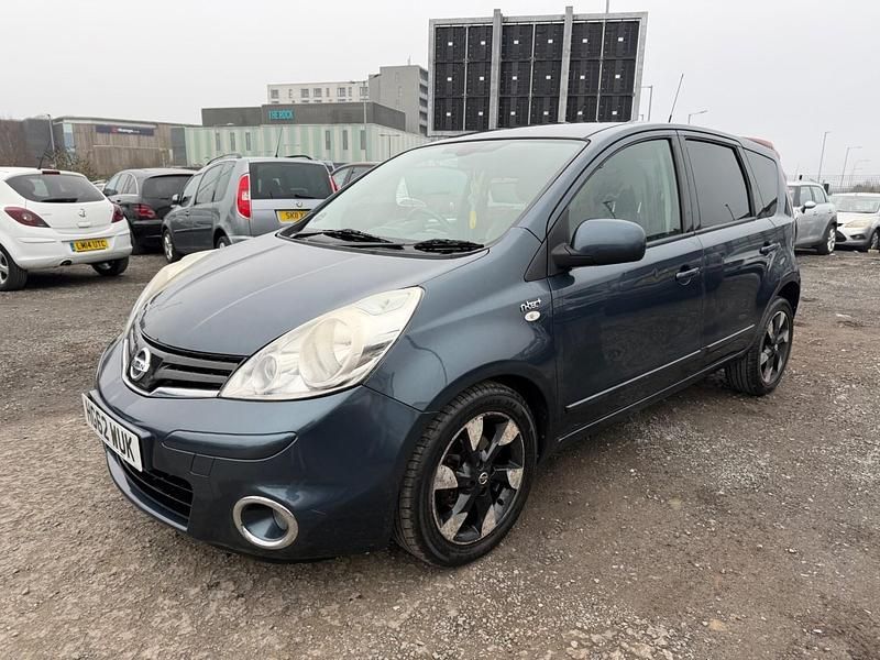 Used Nissan Note N-TEC 90 HP (66 kW) 2013 Blue Hatchback