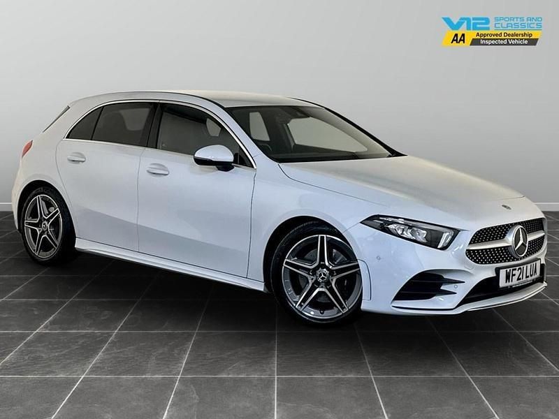 White Used 2021 Mercedes A220 Executive Hatchback | £20,495 (Fair price) - Image 1/2
