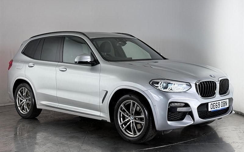Silver Used 2020 BMW X3 M Sport SUV | £27,550 (Super price) - Image 1/3