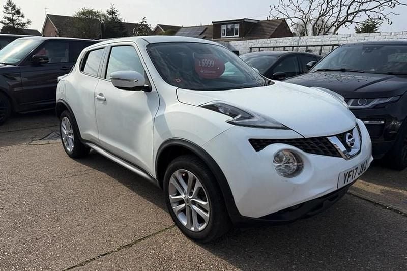 Used Nissan Juke Acenta 2017 White SUV