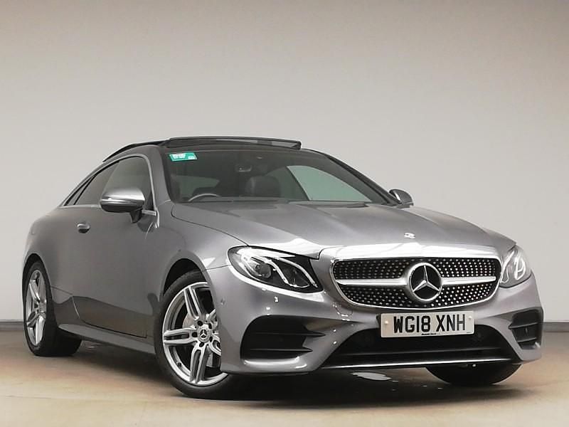 Grey Used 2018 Mercedes E220 AMG Line Premium Coupe | £21,698 (Fair price) - Image 1/4