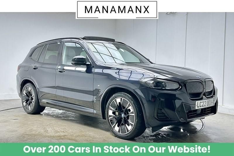Carbon black Used 2022 BMW iX3 M Sport SUV | £25,990 - Image 1/3