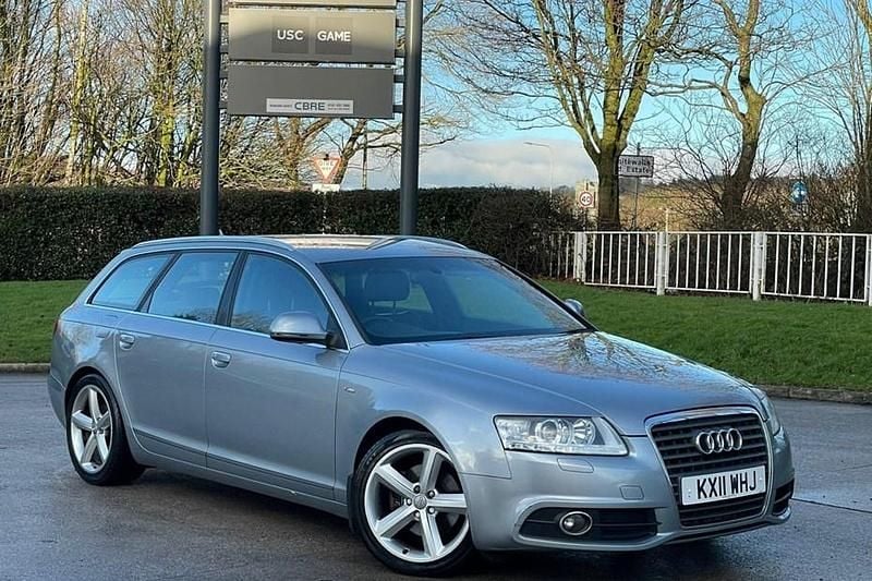 Used Audi A6 S-Line 2011 Silver Estate