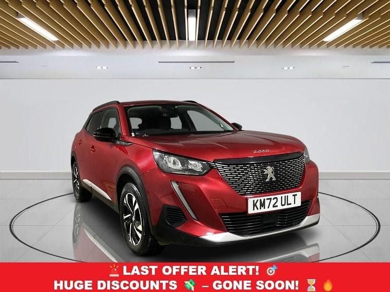 Red Used 2022 Peugeot 2008 Allure+ SUV | £13,349 (Good price) - Image 1/3