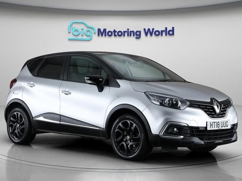 Silver/black Used 2018 Renault Captur Iconic SUV | £7,200 (Good price) - Image 1/4