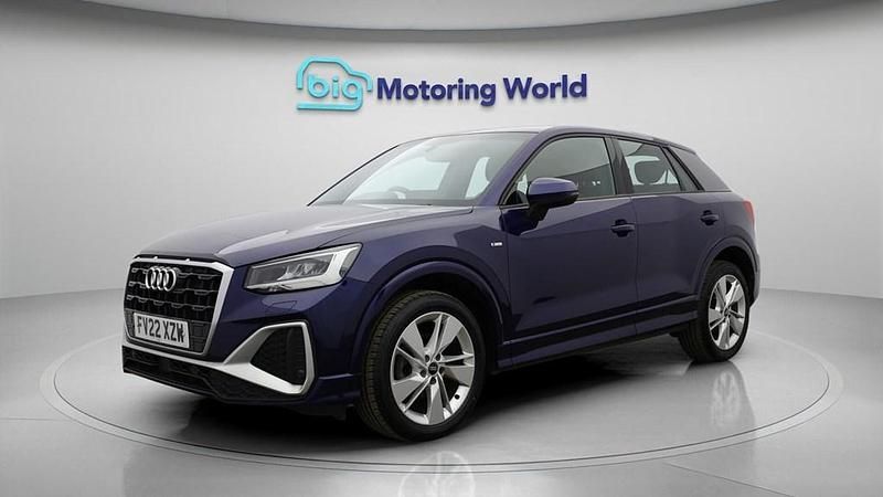 Used Audi Q2 S-Line 150 HP (110 kW) 2022 Blue SUV