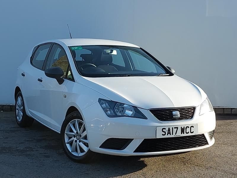 Used Seat Ibiza SOL 75 HP (55 kW) 2017 White Hatchback
