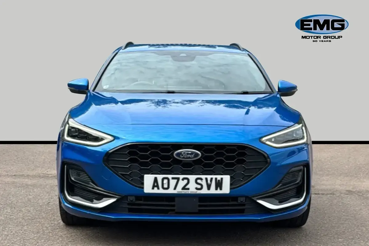 Used Ford Focus ST-Line 155 HP (114 kW) 2022 Blue Estate