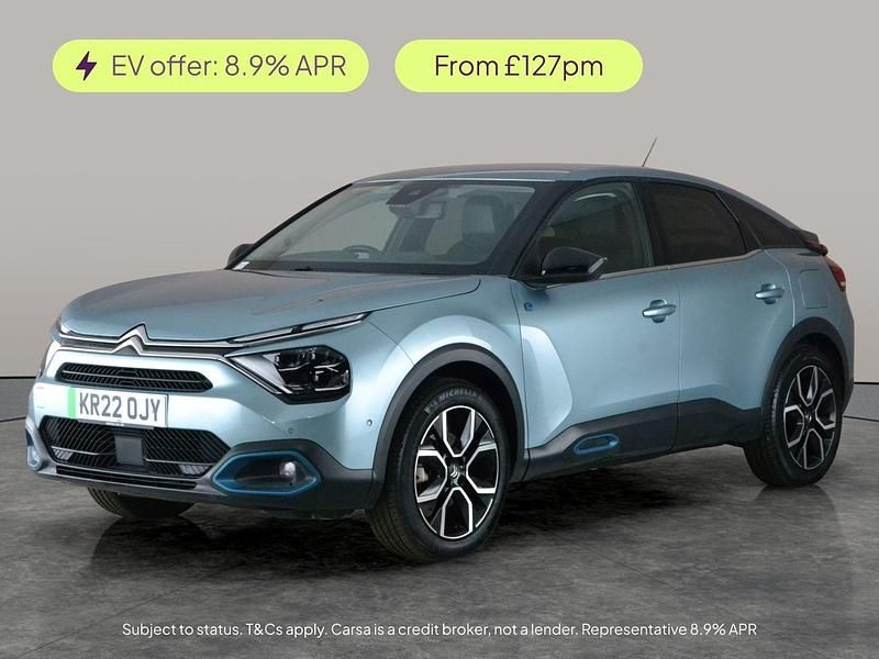 Used Citroën e-C4 Shine 100 kW (136 HP) 2021 Blue Hatchback