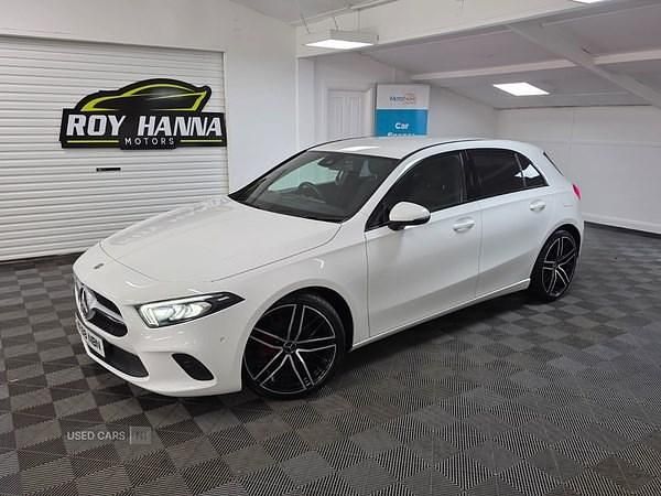 White Used 2018 Mercedes A180 Executive Hatchback | £15,450 (Fair price) - Image 1/4