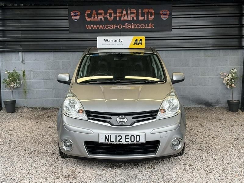 Used Nissan Note N-TEC 110 HP (80 kW) 2012 Silver Hatchback
