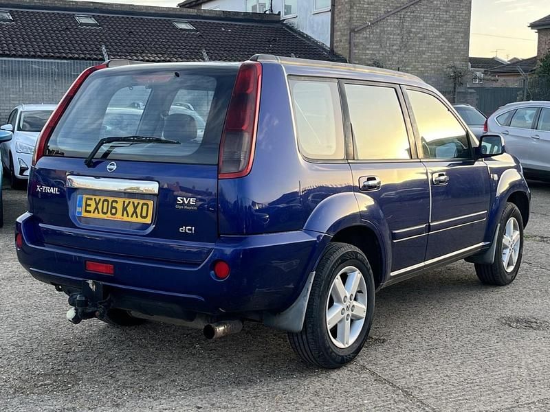 Used Nissan X-Trail 136 HP (100 kW) 2006 Blue SUV