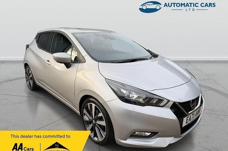 Used Nissan Micra Tekna 92 HP (67 kW) 2022 Silver Hatchback