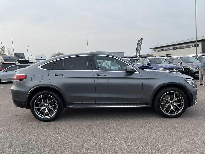 Used Mercedes GLC300 AMG line 2022 Grey Coupe