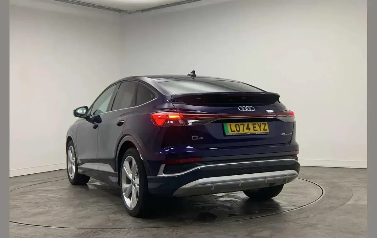 Used Audi Q4 e-tron S-Line 206 kW (281 HP) 2024 Blue SUV
