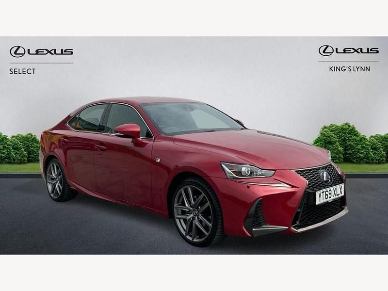 Red Used 2019 Lexus IS300h Sport Line Sedan | £18,500 (A bit pricey) - Image 1/3