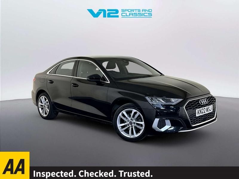 Used Audi A3 Sport 110 HP (80 kW) 2022 Black Sedan
