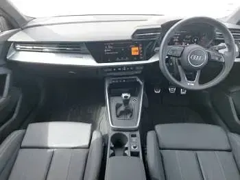 Used Audi A3 S-Line 150 HP (110 kW) 2024 White Hatchback